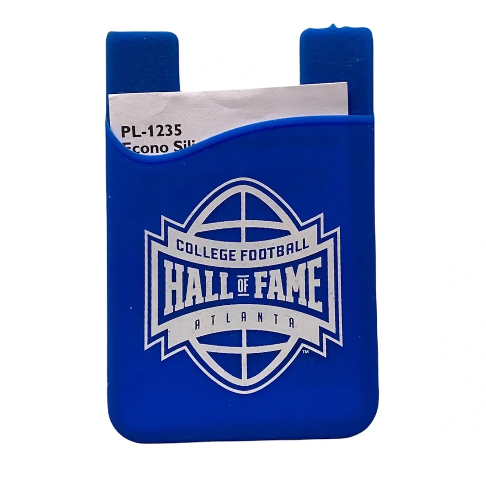 Football College Hall of Fame Silicone Phone Pocket